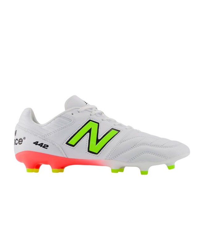Botas de Fútbol New Balance 442 Pro Fg V2 Hombre White