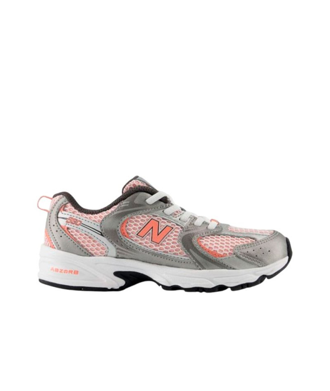 Zapatillas New Balance 530 Bungee Infantil Dark Silver Metallic