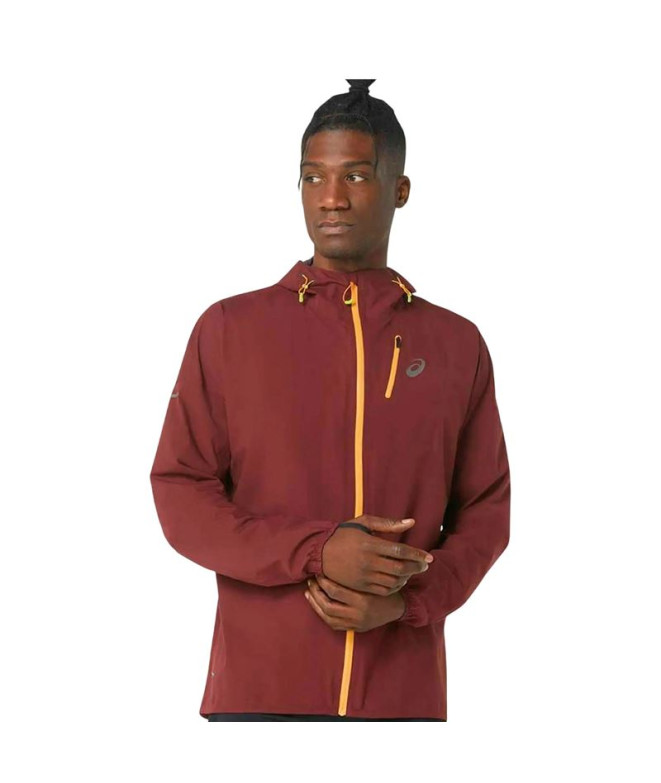 Chaqueta de Running ASICS Core Jacket Hombre Granate