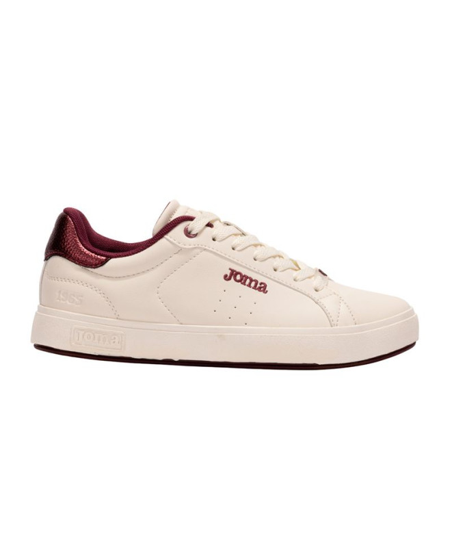 Sapatilhas Joma Classic 2520 Bege Roxo Mulher