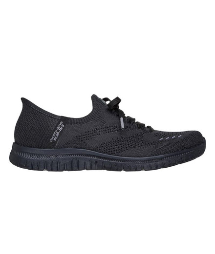 Zapatillas Skechers Slip-Ins Virtue - Ideal Mujer Negro