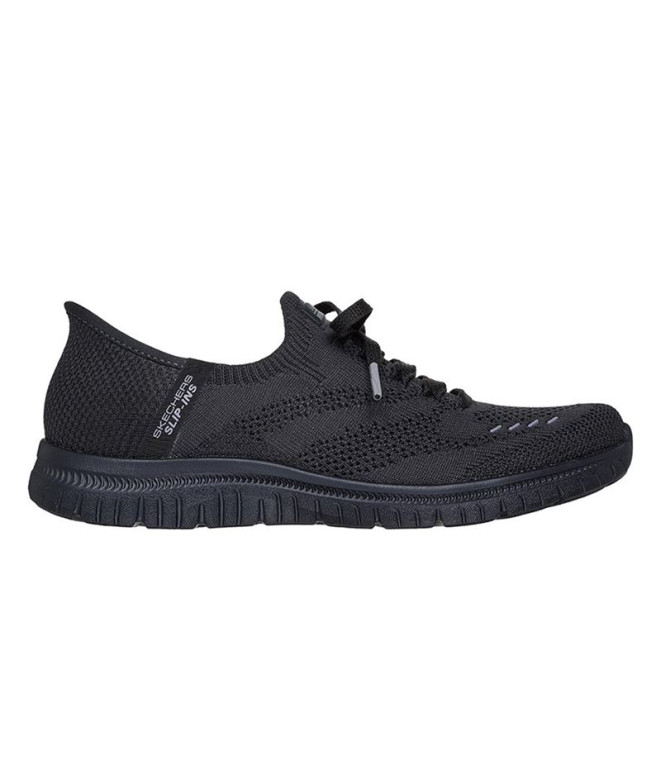 Chaussures Skechers Slip-Ins Virtue - Idéal Femme Noir