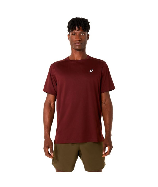 T-shirt de Running ASICS Core Ss Haut Homme Rouge