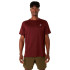 Camiseta de Running ASICS Core Ss Top Hombre Rojo