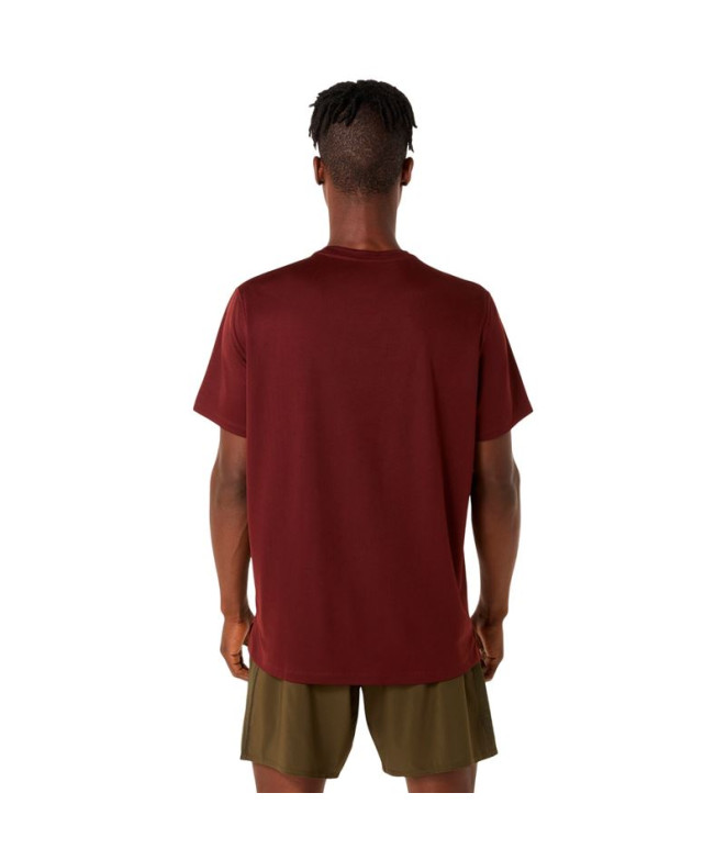 T-shirt de Running ASICS Core Ss Haut Homme Rouge