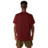 Camiseta de Running ASICS Core Ss Top Hombre Rojo