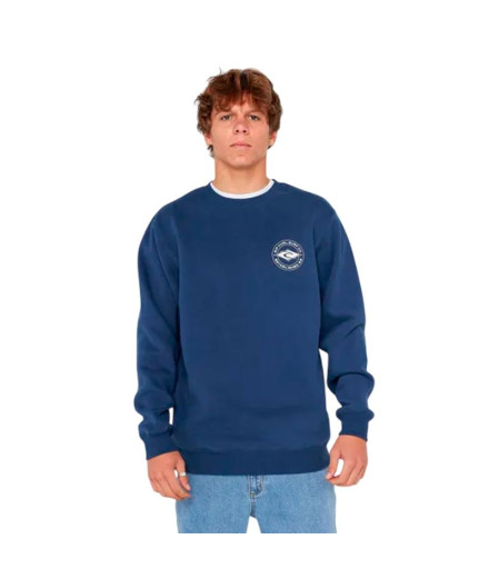 Sudadera Rip Curl Staple Crew Hombre Azul Marino