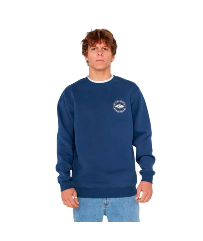 Sweat Rip Curl Staple Crew Homme Bleu Marine