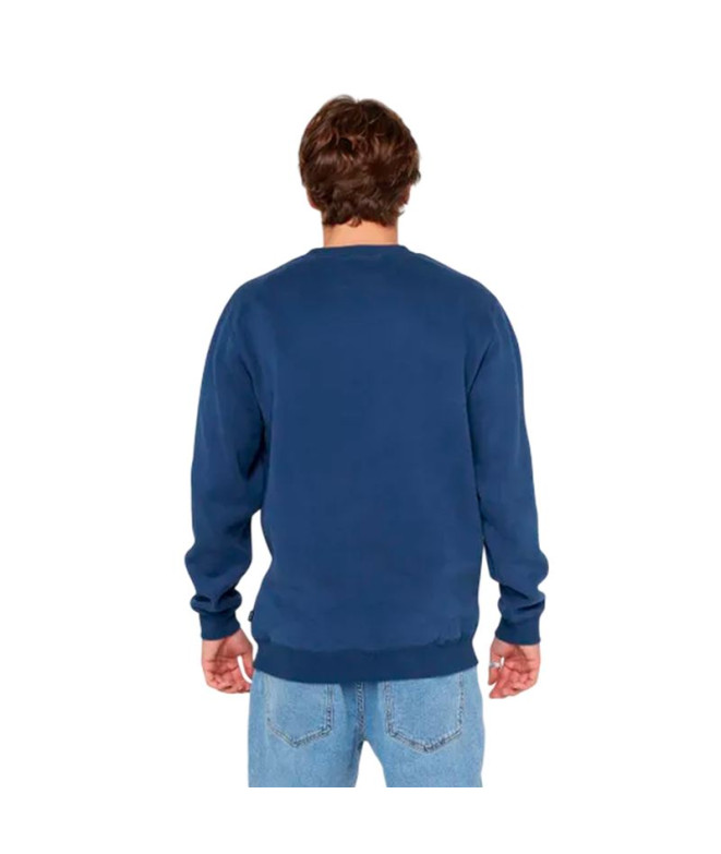 Sweat Rip Curl Staple Crew Homme Bleu Marine