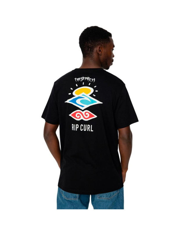 Camiseta Rip Curl Search Icon Homem