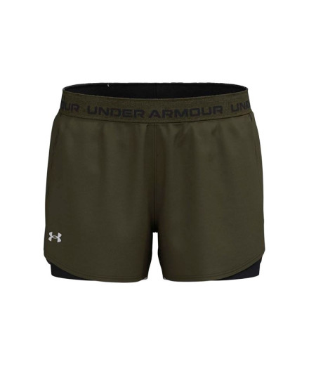 Calça de Fitness Under Armour Tech Play Up 2In1 Shorts... Calça de Fitness Under Armour Tech Play Up 2In1 Shorts...