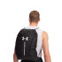Sac à dos de Fitness Under Armour Hustle Sackpack Noir