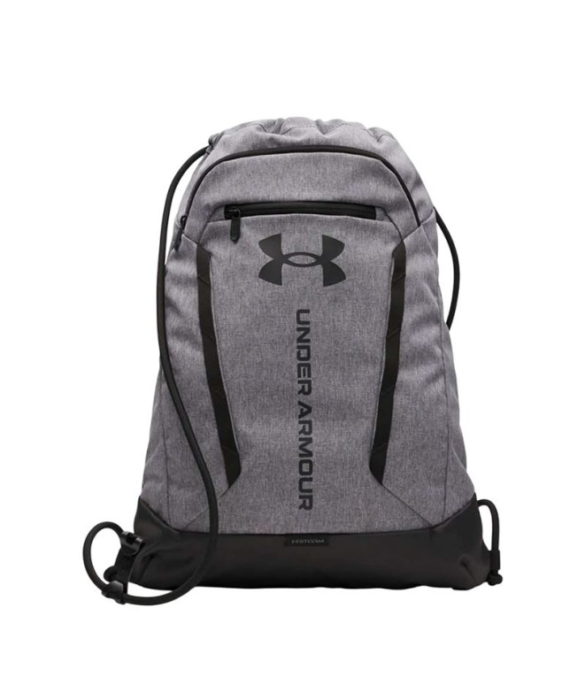 Mochila de Fitness Under Armour Hustle Sackpack Gris