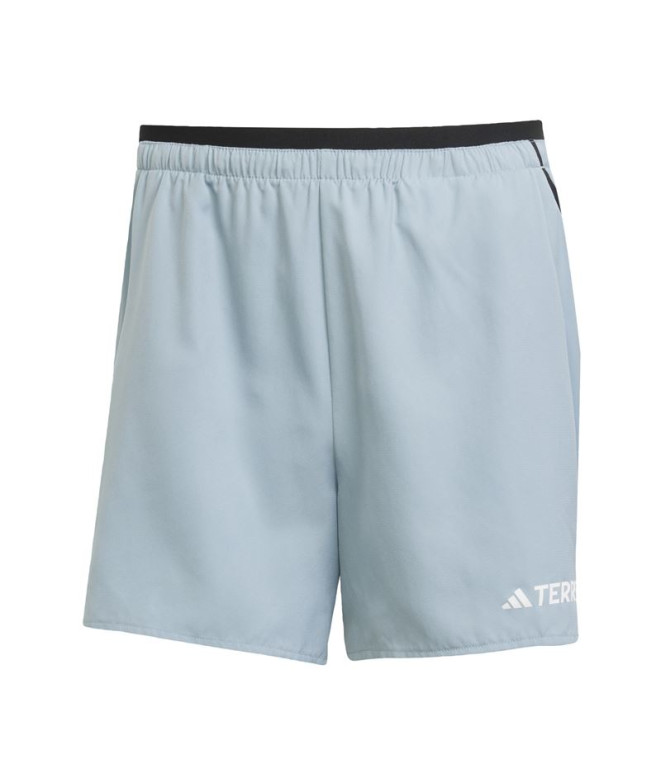Pantalons de Trail adidas Mt Light Short Homme Gris