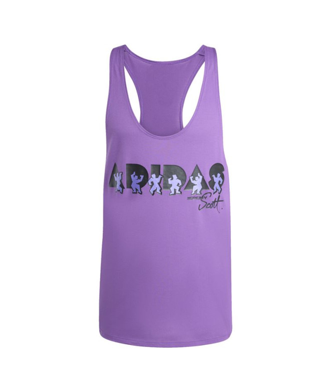 Camiseta Tirantes de Fitness adidas Js Tank Hombre Morado