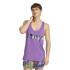 Camiseta Tirantes de Fitness adidas Js Tank Homem Roxo
