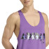 Camiseta Tirantes de Fitness adidas Js Tank Homem Roxo