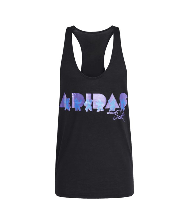 Camiseta Tirantes de Fitness adidas Js Tank Hombre Negro
