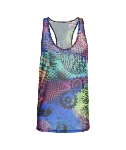 Camiseta Tirantes de Fitness adidas Js Tank Aop Homem...