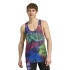 Camiseta Tirantes de Fitness adidas Js Tank Aop Homem Amarelo