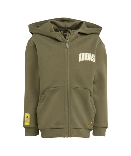 Sweat adidas Lk Sim Tt Enfant Vert Foncé