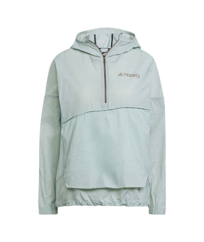 Cortavientos de Montaña adidas Xpl Wind A Mujer Azul