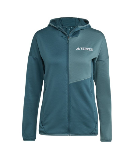 Polar de Montanha adidas Xpr Lt Fl H Mulher Verde Polar de Montanha adidas Xpr Lt Fl H Mulher Verde