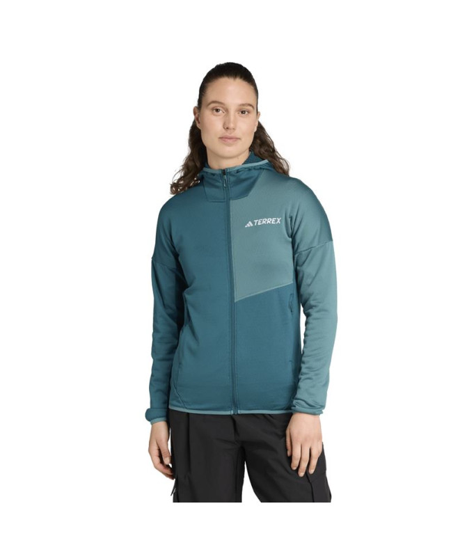 Polar de Montaña adidas Xpr Lt Fl H Mujer Verde