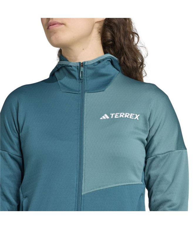 Polar de Montagne adidas Xpr Lt Fl H Femme Vert