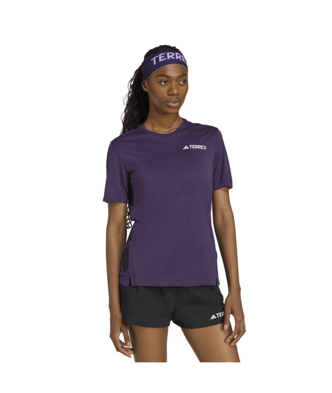 Camiseta de Trail adidas Xpr Tee Mujer Negro