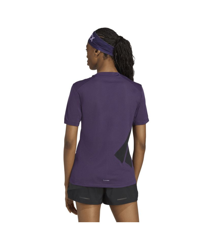 Camiseta de Trail adidas Xpr Tee Mujer Negro