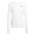 T-shirt de Trail adidas Xpr Ls Homme Blanc