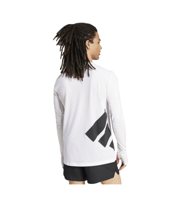 T-shirt de Trail adidas Xpr Ls Homme Blanc