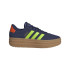 Chaussures adidas VL Court Bold Femme Bleu Foncé / Noir / Noir