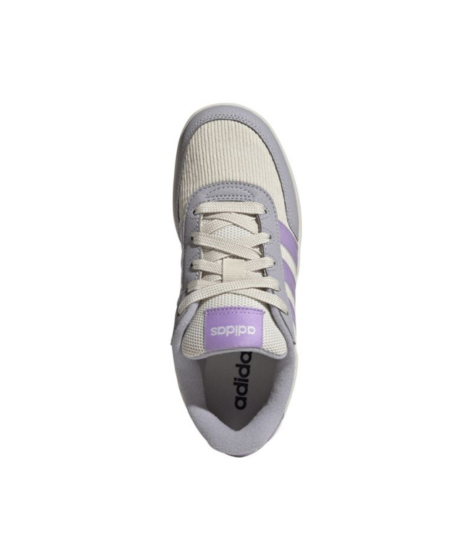 Sapatilhas adidas Breakbase Infantil Bege
