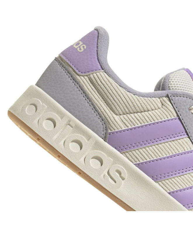 Sapatilhas adidas Breakbase Infantil Bege