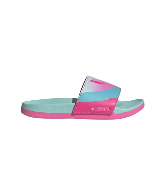 Tongs adidas Adilette Comfort Messi Enfant Blanc