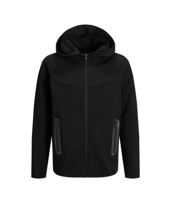 Sweat Jack and Jones Jcofusion Zip Noir