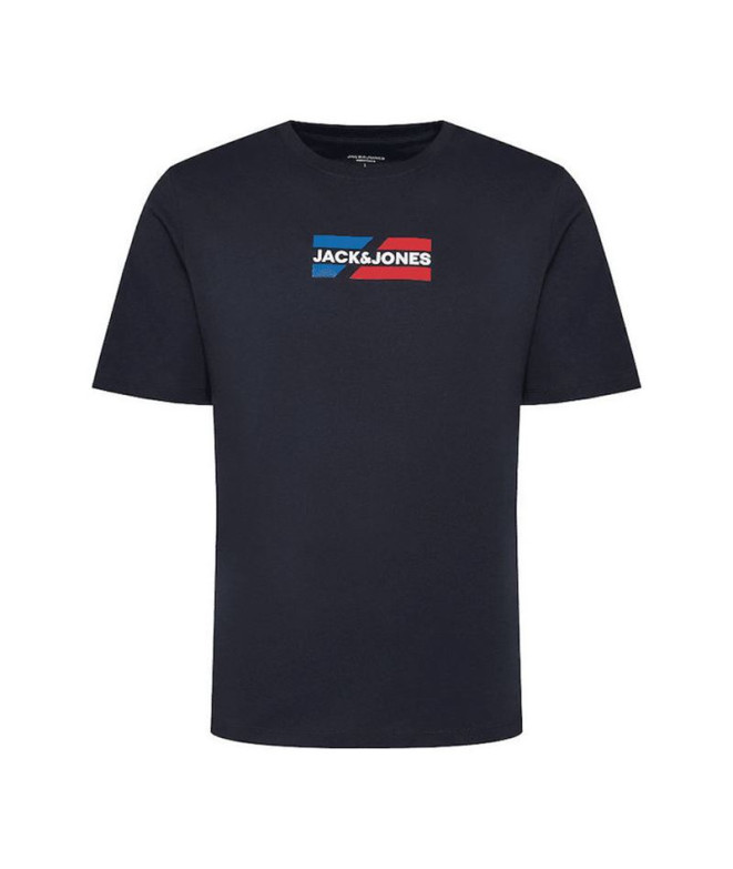 Camiseta Jack and Jones Jjecorp Graphic Ss O-3Pk Mp Sky Captain Hombre