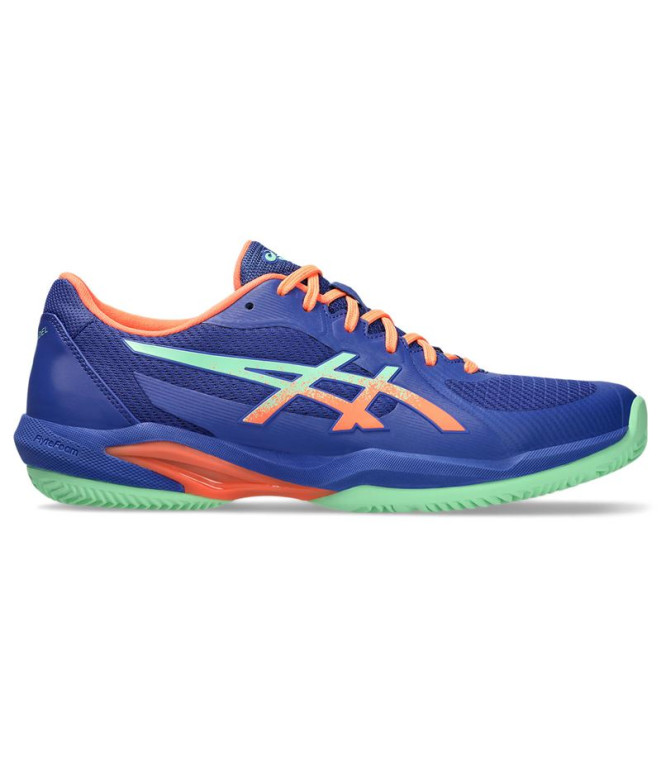 Zapatillas de Pádel ASICS Solution Swift Ff 2 Padel Hombre Azul/Naranja
