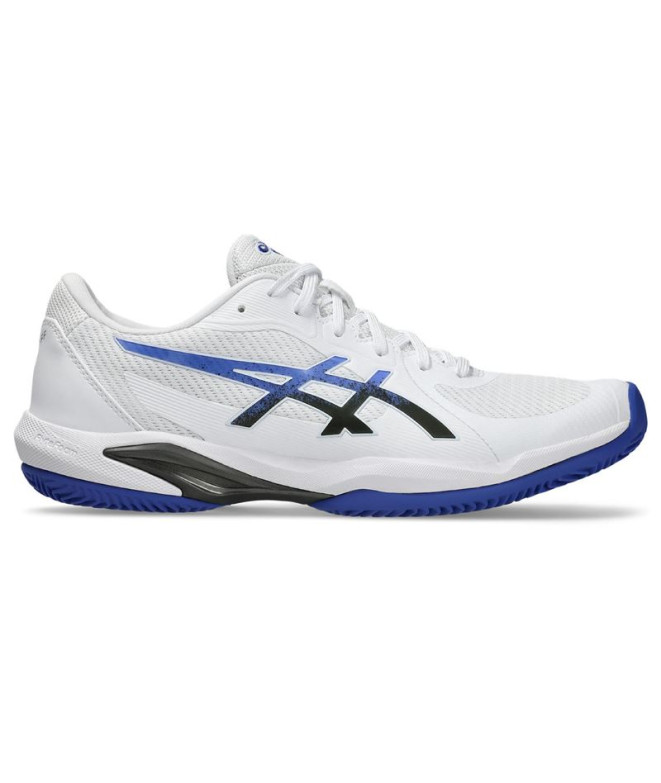 Zapatillas de Tenis ASICS Solution Swift Ff 2 Clay Hombre Blanco/Cobalto