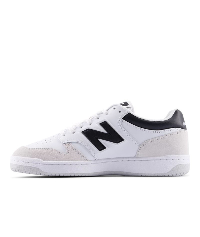 Chaussures New Balance 480 Homme Blanc/Noir