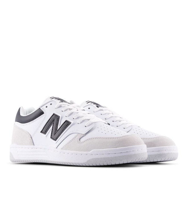 Chaussures New Balance 480 Homme Blanc/Noir