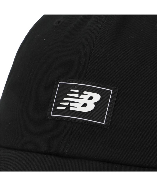Casquette New Balance 6 Panneaux Volant Noir