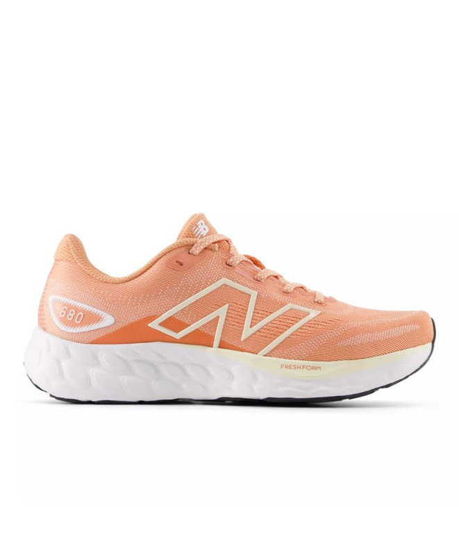 Sapatilhas de Running New Balance Fresh Foam 680 V8 Mulher Coral