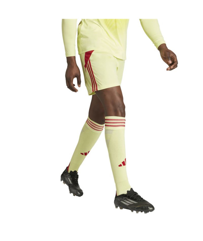 Calça de Futebol adidas Tiro24 Sho Homem Amarelo