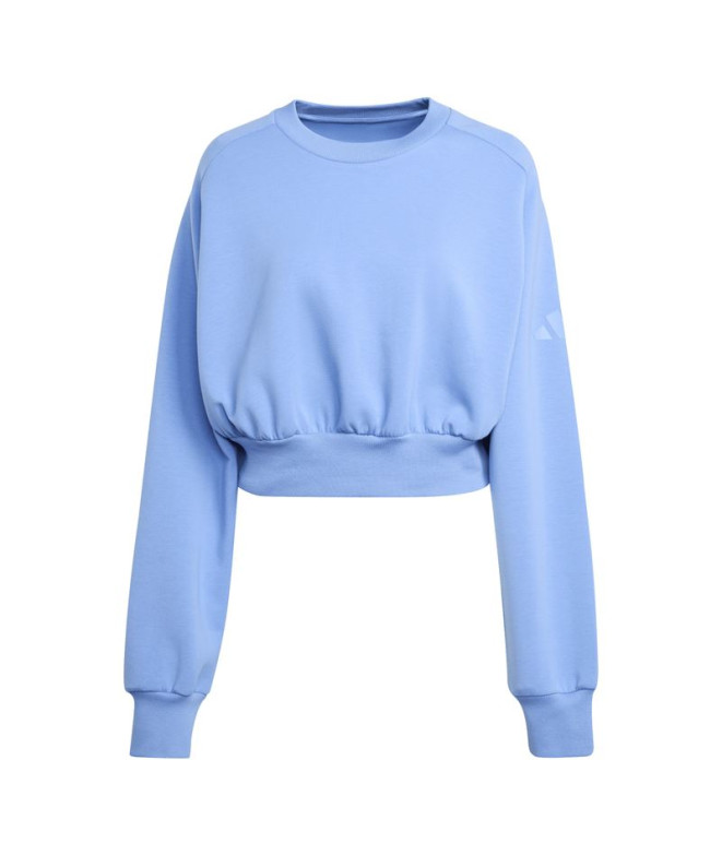 Moletom adidas All Szn SL Sw Mulher Azul