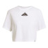 Camiseta de Fitness adidas Vntg Mujer Blanco