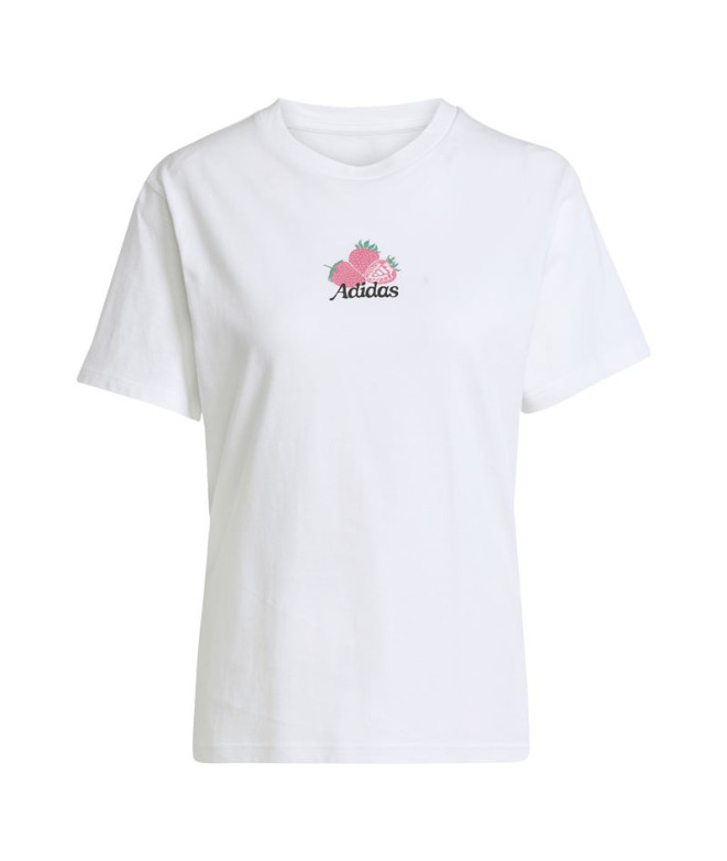 Camiseta adidas Farmmkt Sb Mujer Blanco