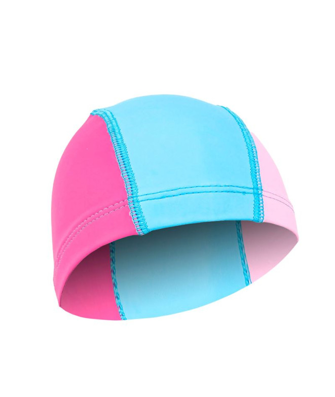 Bonnet Mosconi Expand Jr Tricolor Enfant Fuchsia / Turquoise